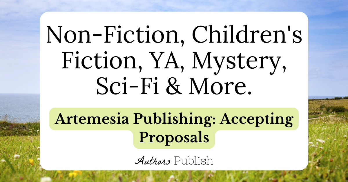 » Artemesia Publishing: Now Accepting Manuscript Proposals