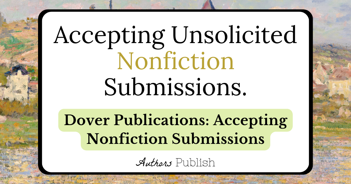 » Dover Publications Accepting Nonfiction Submissions