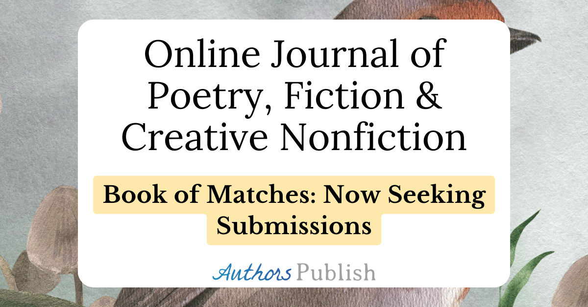 » Book of Matches Now Seeking Submissions