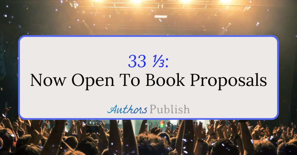 33 ⅓: Now Open to Book Proposals