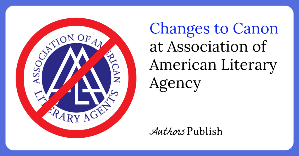 Changes to the Canon of Ethics at the Association of American Literary Agents